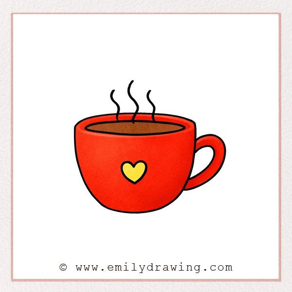 Preview of Coffee Cup drawing